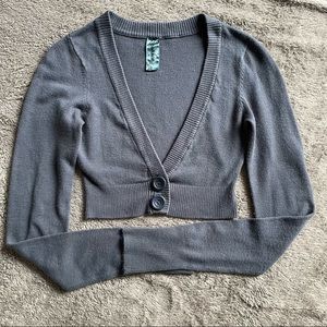 GARAGE: Cropped Cardigan